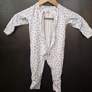 Burberry White and Gray Kids Pajamas